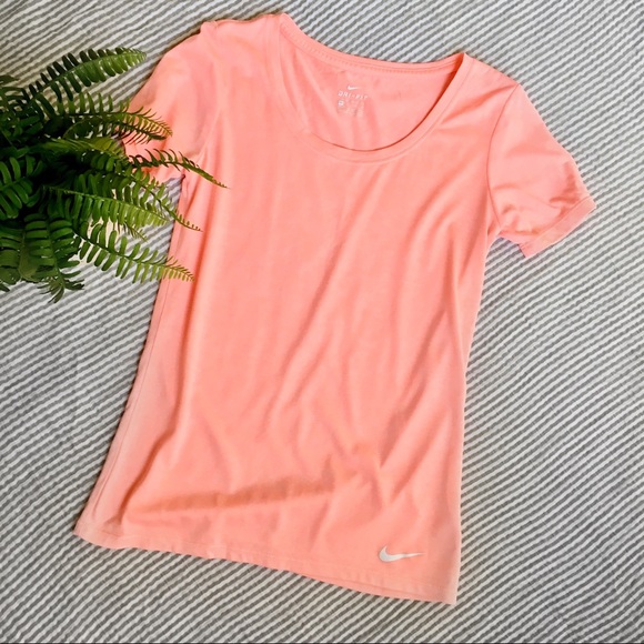 Nike Tops - 4/$30 Nike Dri Fit Peach Athletic Workout Tee